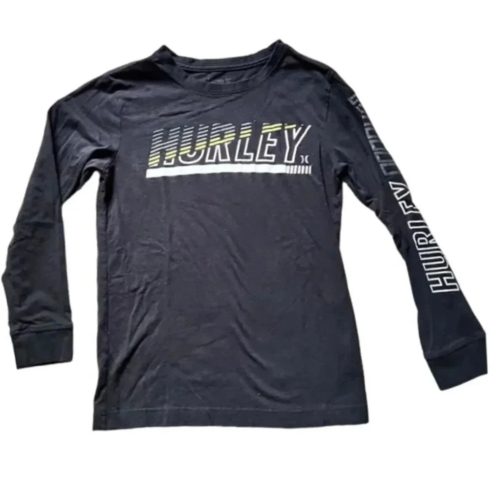 Hurley  Boys long sleeve t shirt‎ size 10/12